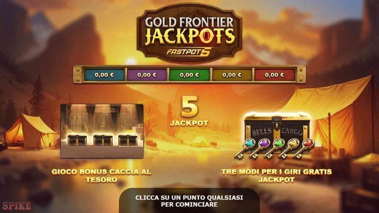 Gold Frontier Jackpots FastPot5 Slot Gratis