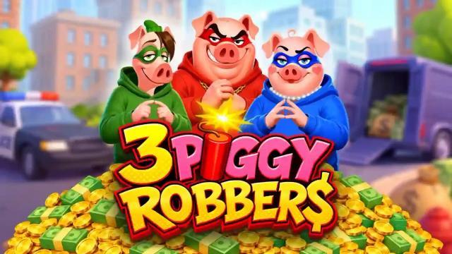 3 Piggy Robbers Slot Machine Online Free Game Play